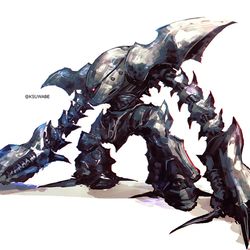 This is a pixiv picture whose title is ハイゴッグ（アレンジ）.
