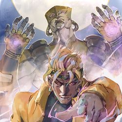This is a pixiv picture whose title is DIO.