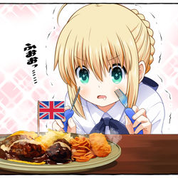 This is a pixiv picture whose title is アルトリアちゃん②.