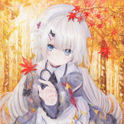 This is a pixiv picture whose title is 錦秋.
