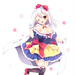 This is a pixiv picture whose title is アイドル白雪姫　りんごちゃん.