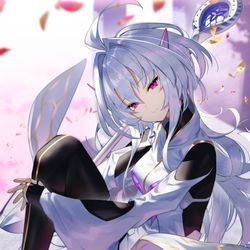 This is a pixiv picture whose title is 花の魔術師.