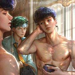 This is a pixiv picture whose title is 仗露——隨筆塗.