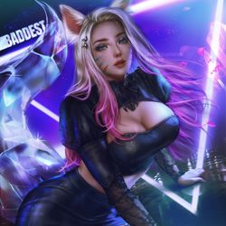 This is a pixiv picture whose title is アーリ - Ahri.