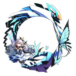 This is a pixiv picture whose title is 头像挂件-天使重构.