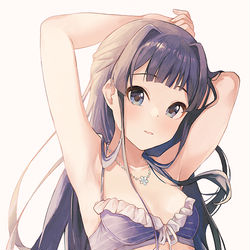 This is a pixiv picture whose title is 最上静香.