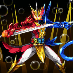 This is a pixiv picture whose title is 三冊の本が重なりし時.