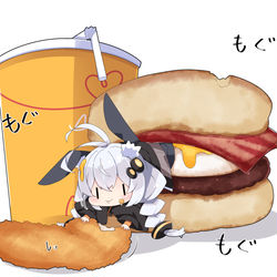 This is a pixiv picture whose title is 月見マフィンセットあかり。.