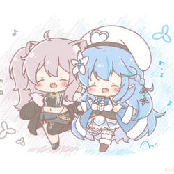 This is a pixiv picture whose title is ししらみでーと♌☃.