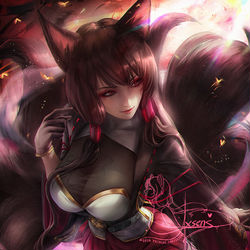 This is a pixiv picture whose title is Akagi.