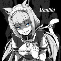 This is a pixiv picture whose title is 【Skeb】バニラ.