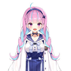 This is a pixiv picture whose title is 湊あくあちゃん新衣装.