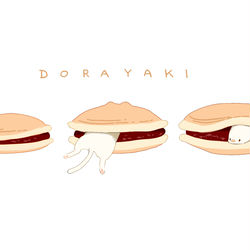 This is a pixiv picture whose title is どらやき.