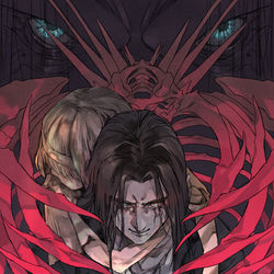 This is a pixiv picture whose title is 道標.