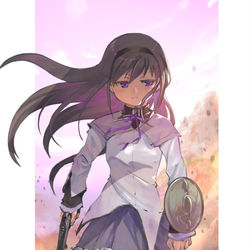 This is a pixiv picture whose title is 暁美 ほむら.