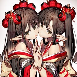 This is a pixiv picture whose title is 和く魔っ子.