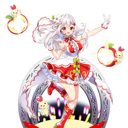 This is a pixiv picture whose title is りんご.