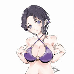 This is a pixiv picture whose title is 珠世.