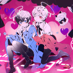 This is a pixiv picture whose title is ダーリンダンス.