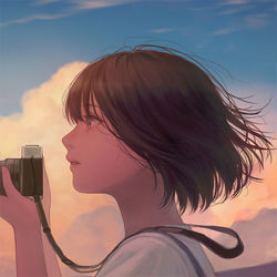This is a pixiv picture whose title is あの日に見た.