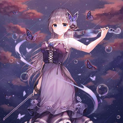 This is a pixiv picture whose title is Butterfly.