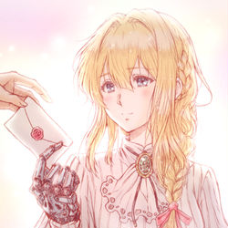 This is a pixiv picture whose title is P.S. I Love You.