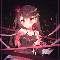 This is a pixiv picture whose title is DOKI.