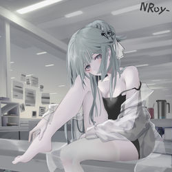 This is a pixiv picture whose title is 耐人寻味.