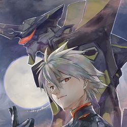 This is a pixiv picture whose title is 渚カヲル.