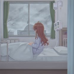 This is a pixiv picture whose title is 吉田優子.