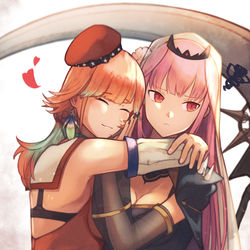 This is a pixiv picture whose title is キアラ&カリオペ.