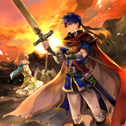 This is a pixiv picture whose title is ファイアーエムブレム０（サイファ）『蒼炎の軌跡/暁の女神』まとめ.