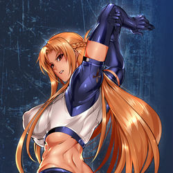 This is a pixiv picture whose title is アスナ.