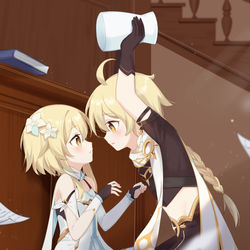 This is a pixiv picture whose title is 原之空.