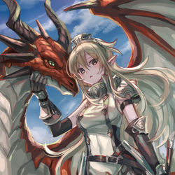 This is a pixiv picture whose title is ドラゴン.