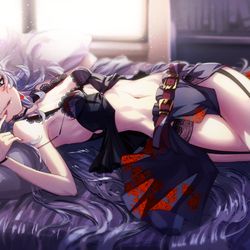 This is a pixiv picture whose title is 朝の保健室の先生.