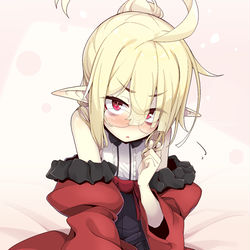This is a pixiv picture whose title is もじもじ.