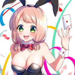 This is a pixiv picture whose title is ひまりバニー🐰.