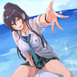 This is a pixiv picture whose title is プロデューサーもおいでよ！.
