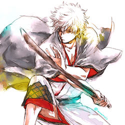 This is a pixiv picture whose title is 銀魂ログ'18-19年（万事屋周辺）.