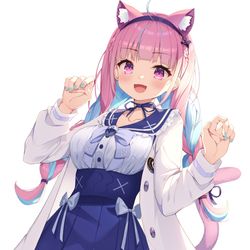 This is a pixiv picture whose title is 湊あくあ~.