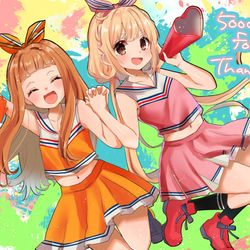 This is a pixiv picture whose title is チアなあんになちゃん！.