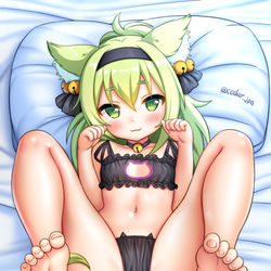 This is a pixiv picture whose title is ごろにゃん磯風ちゃん.