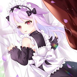 This is a pixiv picture whose title is おはようございます、ご主人様.