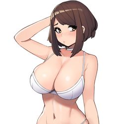 This is a pixiv picture whose title is ochaco.