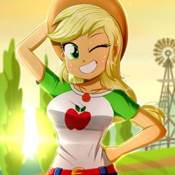 This is a pixiv picture whose title is .:Human Pony 5:. (rework 2020).