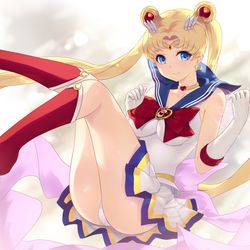 This is a pixiv picture whose title is スーパーセーラームーン.