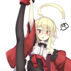 This is a pixiv picture whose title is I字バランス.