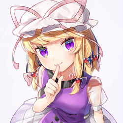 This is a pixiv picture whose title is 短髪×透明紫.
