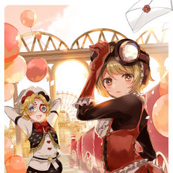 This is a pixiv picture whose title is 招待状.